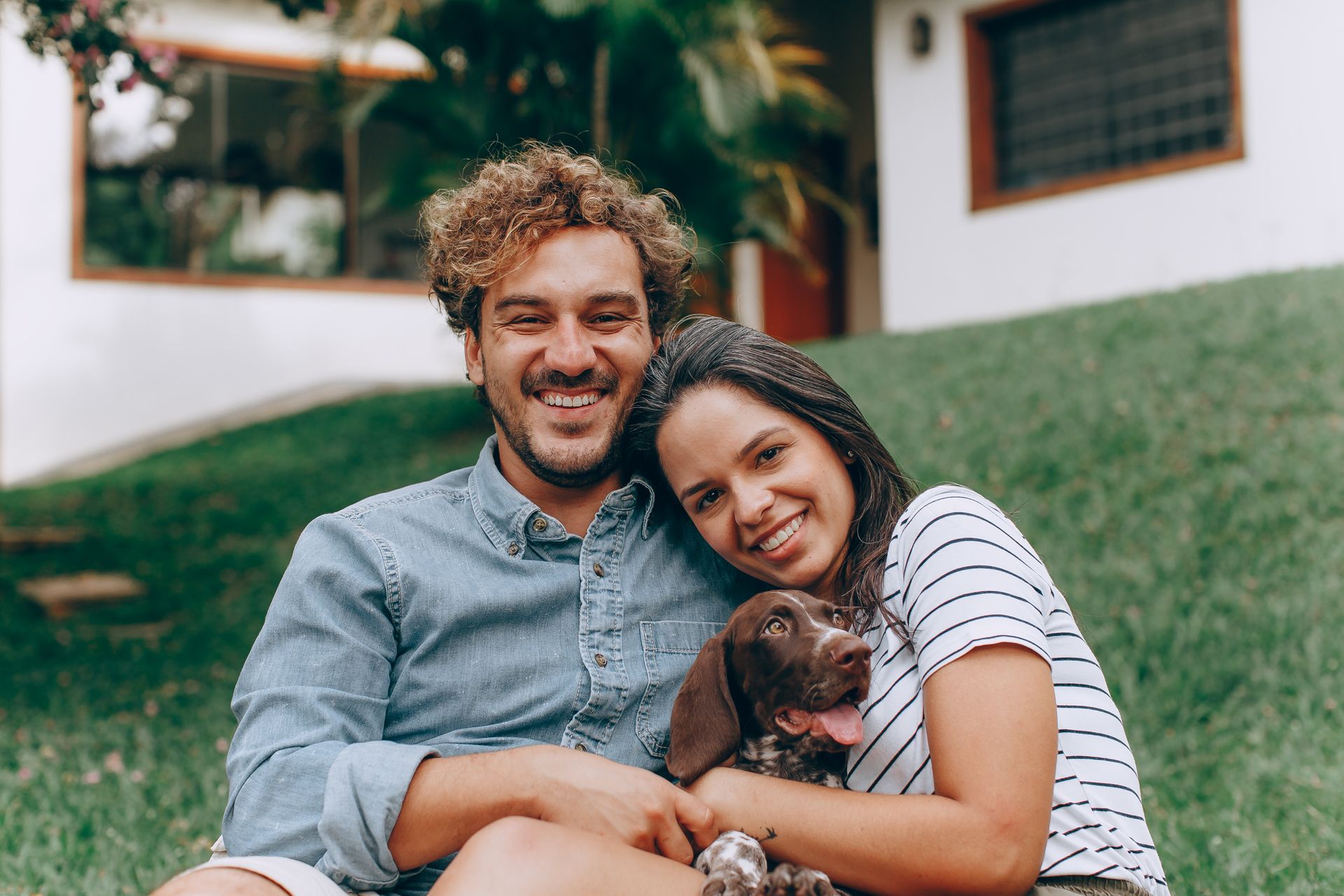 Young family protected by life insurance
